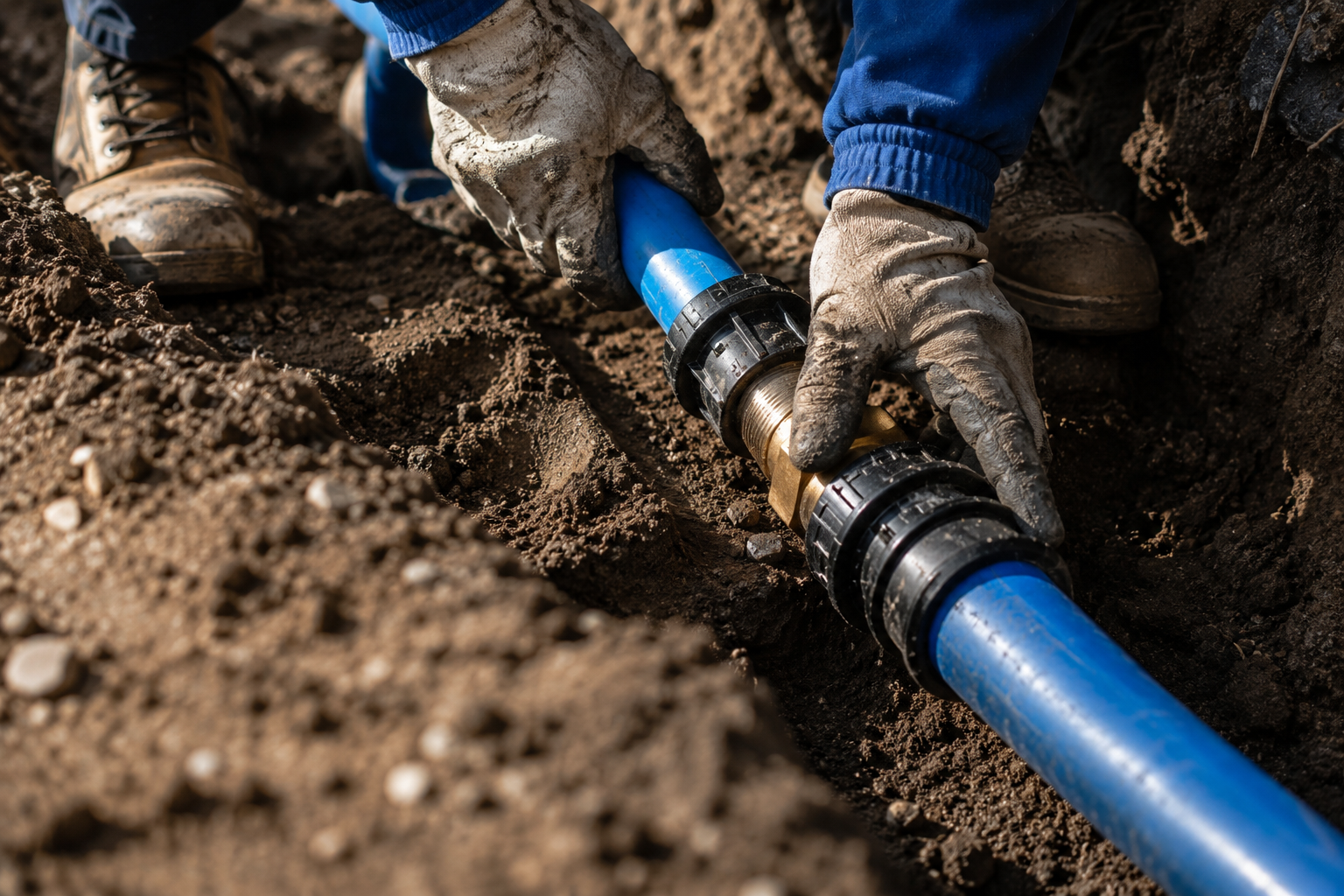 Water Line Installation